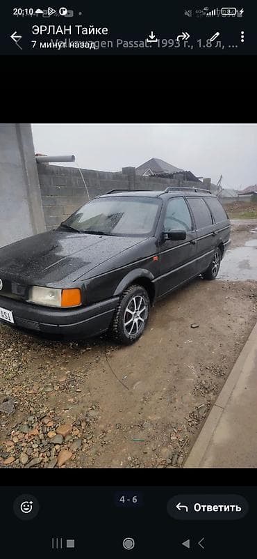 sprinter 2003: Volkswagen Passat Variant: 1993 г., 1.8 л, Ручные, Бензин, Универсал — 2