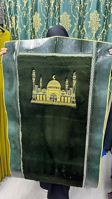 Балдар килемдери жана килемчелери: Жайнамаз, Белекке, түсү - Жашыл — 1