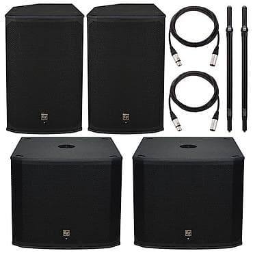 mi true: Dynacord Powermate 1000-3 + Electro-voice EKX 15 + 18- минимальная — 1