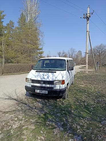 Volkswagen Transporter: 1992 г., 2.4 л, Ручные, Дизель, Фургон