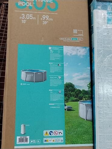 simple: Каркасный бассейн Intex Prism Frame 3.05 м × 99 см - Серия: Intex — 1
