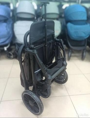 коляски для двоих детей: Коляска, цвет - Черный — 5