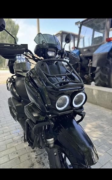 dio af27: Скутер/мопед класса 50–125 см³ в стиле ADV (черный) Основные — 2