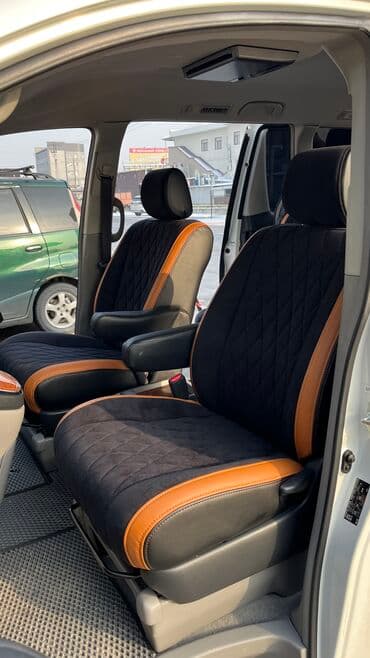 чехол кресло: Чехлы Экокожа, С подушкой, цвет - Черный, Toyota, Новый, Самовывоз — 5