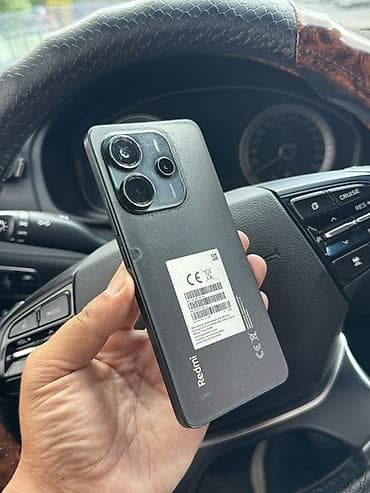 Redmi, Redmi Note 14, Б/у, 128 ГБ, цвет - Черный, 2 SIM