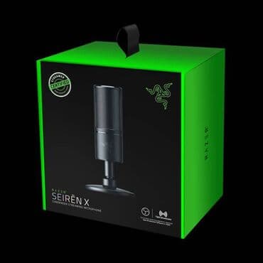 той калонка: Микрофон Razer Seiren X черный Микрофон Razer Seiren X, относящийся к — 2