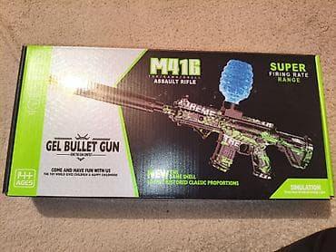автомат лж: Игровой автомат M416 Gel Bullet Gun (модели NO.043A/043B) - Тип — 1