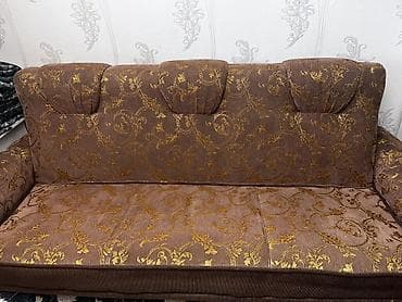 жилетка мужской: Комплект мягкой мебели, Б/у, Самовывоз, цвет - Коричневый — 5