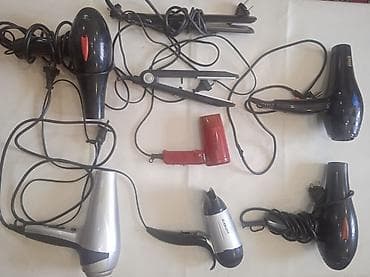 braun фен цена: Набор приборов для ухода за волосами. фен маленький 500 сом. большие — 1