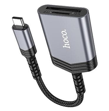 usb тройник: Hoco UA25 2‑in‑1 OTG кардридер USB‑C → SD/TF (microSD) - Интерфейс — 7