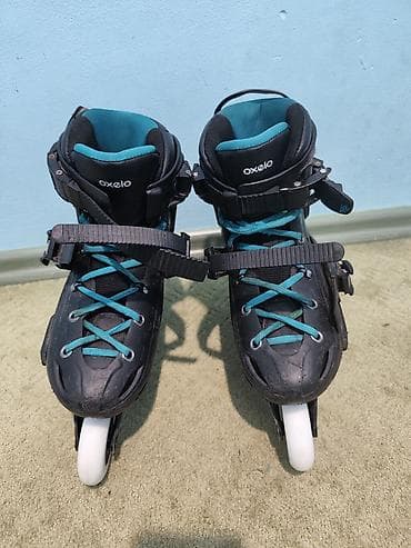 рейлы для одежды: -Размзр 39,5 Роликовые коньки Oxelo (фрискейт/городские) - Жёсткий — 1