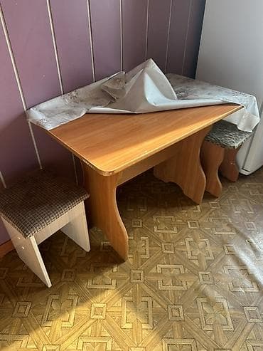 Уктоочу бөлмө гарнитуру, Эки кишилик керебет, ДСП, түсү - Боз