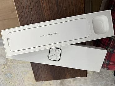 apple watch 7 41mm: Смарт‑часы Apple Watch с алюминиевым корпусом серебристого цвета и — 5