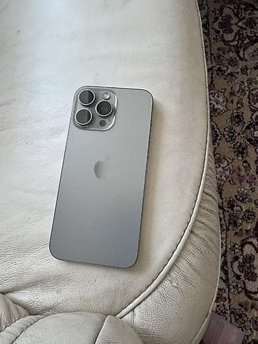 15 pro ma: IPhone 15 Pro Max, Natural Titanium, 87 % — 1