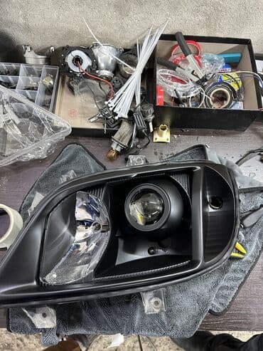 авто аксессуаров: Установка би лэд модулей. Ремонт фар Полировка. Устранение — 6