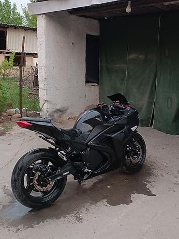 элетро мото: Электро-Спортбайк Yamaha R3 Черный глянец Не нужны права, и номера! — 3
