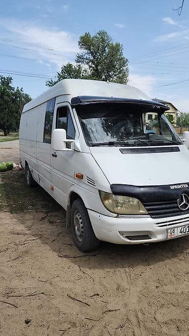 портер 2 салон: Mercedes-Benz Спринтер: 2002 г., 2.2 л, Механика, Дизель, Фургон — 3