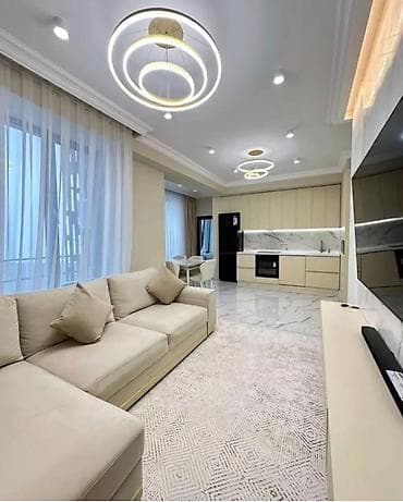 8: 2 комнаты, 60 м², 8 мкр Элитка, 14 этаж, Евроремонт — 1