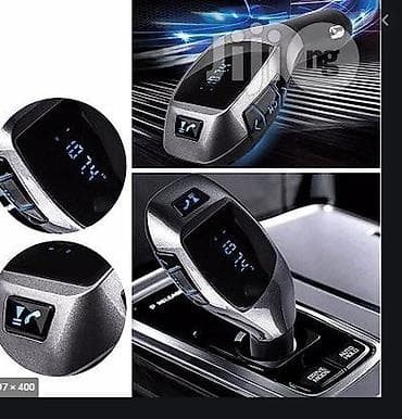 FM bluetooth модулятор подключается в автомобильный разъем. Аксессуар
