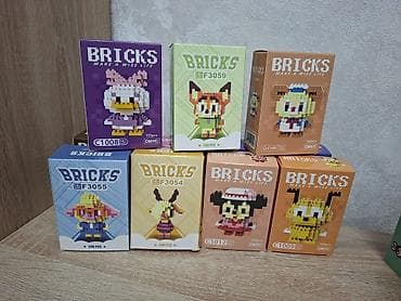 игрушка единорог: Мини Bricks Доставка бесплатно при заказе на сумму свыше 1000 сом По — 5