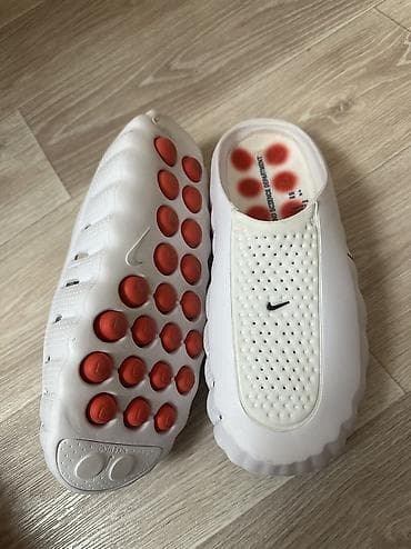nike react: Белые мюли Nike Mind 001 с перфорацией и массажной стелькой, Эти — 5