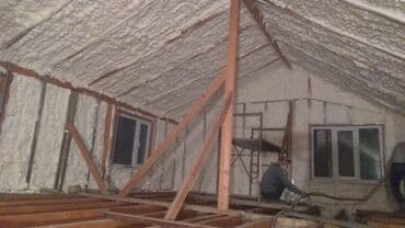 утепление дома: Утепление потолоков, Утепление крыши | Утепление контейнера, Утепление хранилища, Утепление дома | Пенополиуретан, Penoplex, Пенополистирол Больше 6 лет опыта — 4