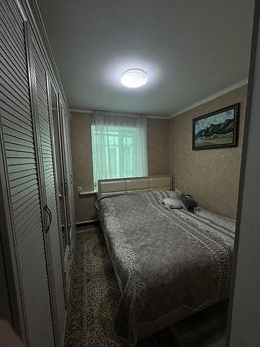 двух спалный кроват: Двуспальная кровать, Б/у, С матрасом, длина - 200 см — 4