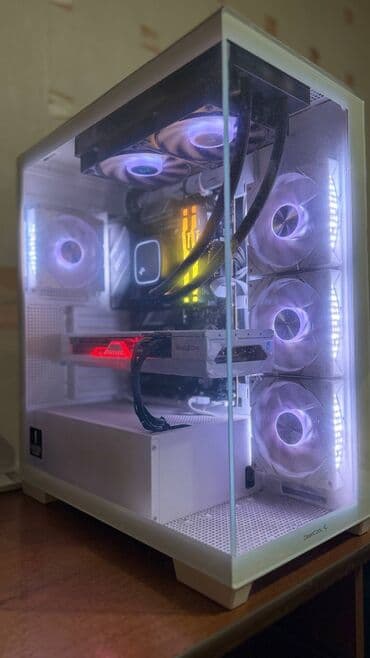 Компьютер, ядер - 6, ОЗУ 32 ГБ, Игровой, Б/у, AMD Ryzen 5, AMD Radeon RX 7700 XT, NVMe