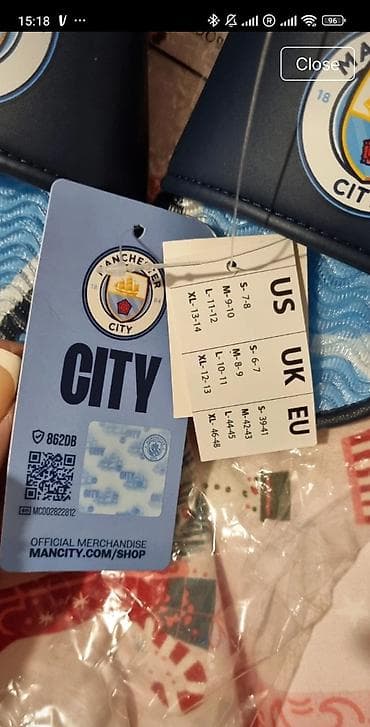 шлепа: Мужские сандалии, 39.5, Новый, цвет - Синий, Самовывоз — 2