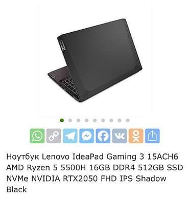 surface 7 pro: Продается Ноутбук Lenovo IdeaPad Gaming 3 15ACH6 AMD Ryzen 5 5500H — 4