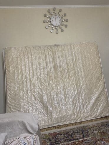 матрас в бишкеке: Спальный матрас, Двуспальный, Пружинный, Жаккард, Матрасы средней жесткости — 1