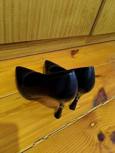 Черные классические туфли с острым носиком.✅ Красивый и очень удобный — 3