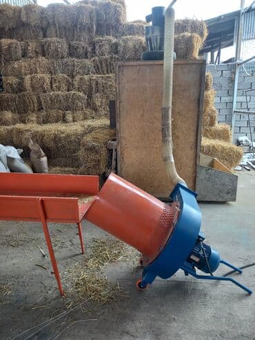 оборудование для шелкографии бишкек: 💥Продаётся пневмо зерно-сенодробилка 7,6 кВт(Шмель🐝)! Новая! — 8