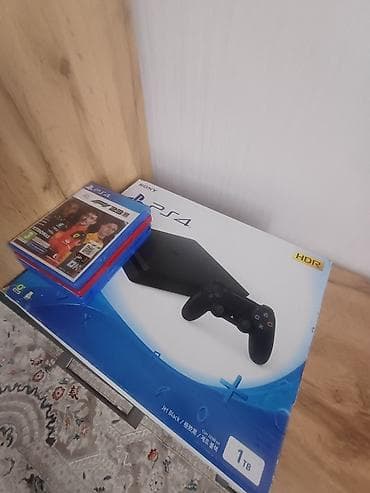 fmcb ps2: Игровая приставка Sony PlayStation 4 (PS4) Slim, цвет Jet Black, объем — 1