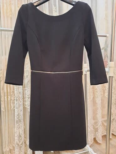 высокооплачиваемая работа для девушек бишкек: Повседневное платье, Осень-весна, Короткая модель, S — 2