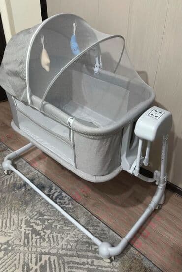 купить кроватку для новорожденного бу: Продаю люльку 4 в 1 в идеальном состоянии почти не пользовались — 1