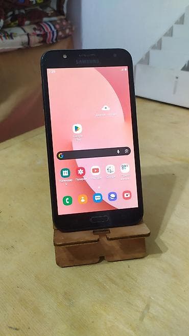 Мобильные телефоны и аксессуары: Samsung Galaxy J7 2018, Б/у, 32 ГБ, цвет - Черный, 2 SIM — 2