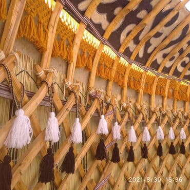 юрту: Аренда юрты, Каркас Деревянный, 85 баш — 6