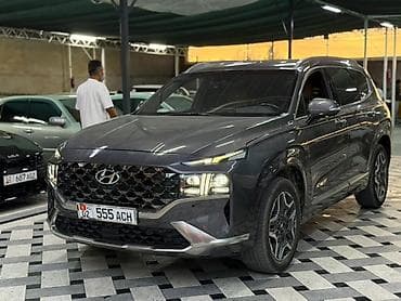 Транспорт: Hyundai Santa Fe: 2023 г., 1.6 л, Автомат, Гибрид, Кроссовер — 1