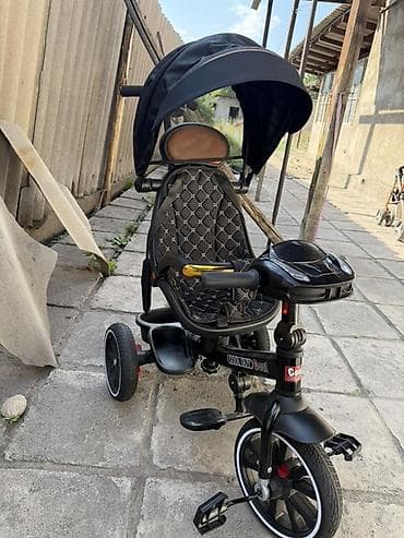 велоколяска новый: Детский велосипед, 3-колесный, 4 - 6 лет, Для мальчика, Новый — 2