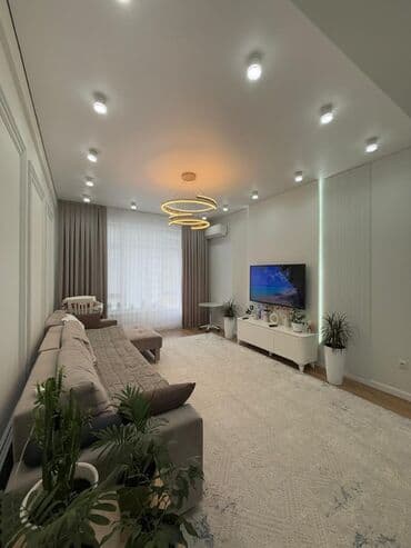 дом меняю: 3 бөлмө, 100 кв. м, Элитка, 5 кабат, Евроремонт — 5