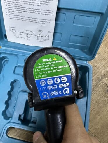 воздушный гайковерт: Пневматический гайковерт, Новый, Бесплатная доставка, Платная доставка, Самовывоз — 2