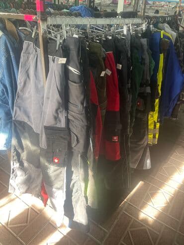 мужские классические брюки: Штаны рабочие «Страус» — 1