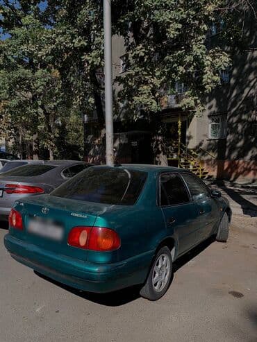 runx alex: Toyota Corolla: 1999 г., 1.6 л, Механика, Бензиновая, Седан — 1
