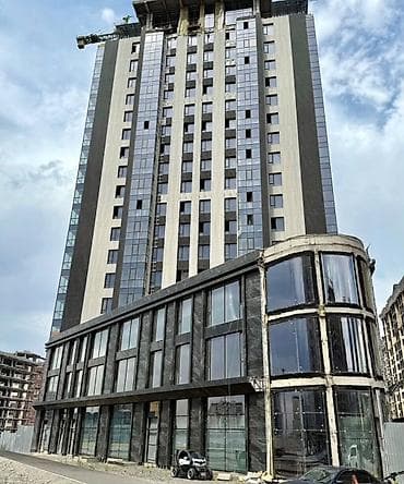 недвижимость нарын: 2 комнаты, 86 м², Асанбай мкр Элитка, 4 этаж, ПСО (под самоотделку) — 2