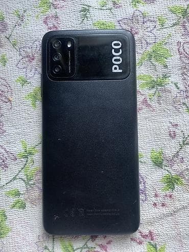 моно комплект: Poco Apple M3, Б/у, 64 ГБ, цвет - Черный, 2 SIM — 1