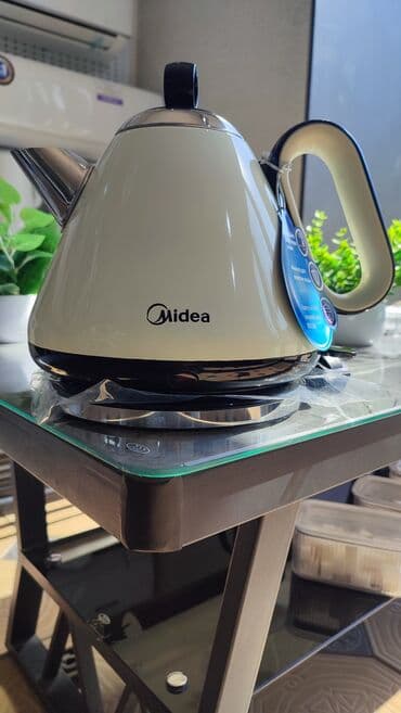 продаю стиралная машина: Кир жуучу машина Midea, Жаңы, Автомат, 10 кг жана андан көп, Толук өлчөм — 10