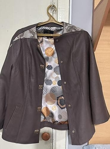 amber elixir: Кожаная куртка, Классическая модель, Натуральная кожа, Приталенная модель, XL — 2