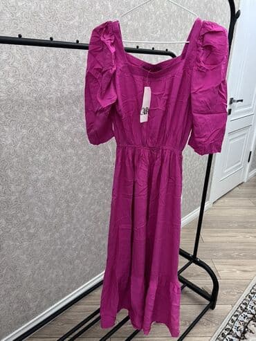 Повседневное платье, Длинная модель, Платье-рубашка