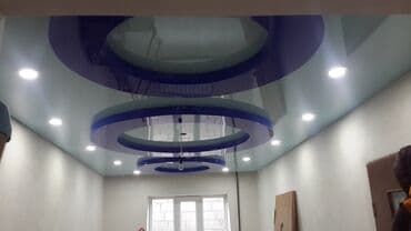 натяжные потолок ош: Натяжной потолок Матовое, 3D потолки, Глянцевое — 28